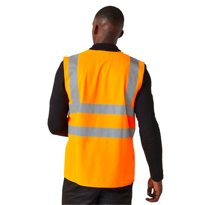 Orange - Lifestyle - Regatta Professional Mens Hi-Vis Vest
