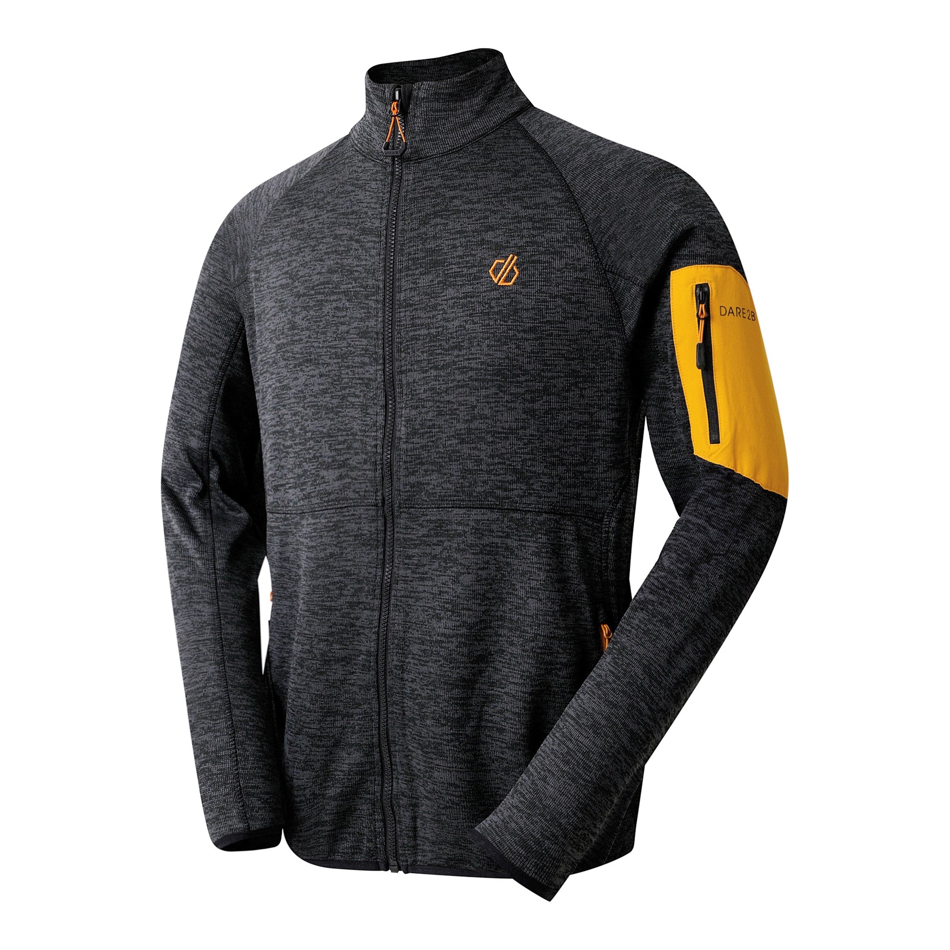 Black-Desert Sun - Side - Dare 2B Mens Torrek Fleece Top