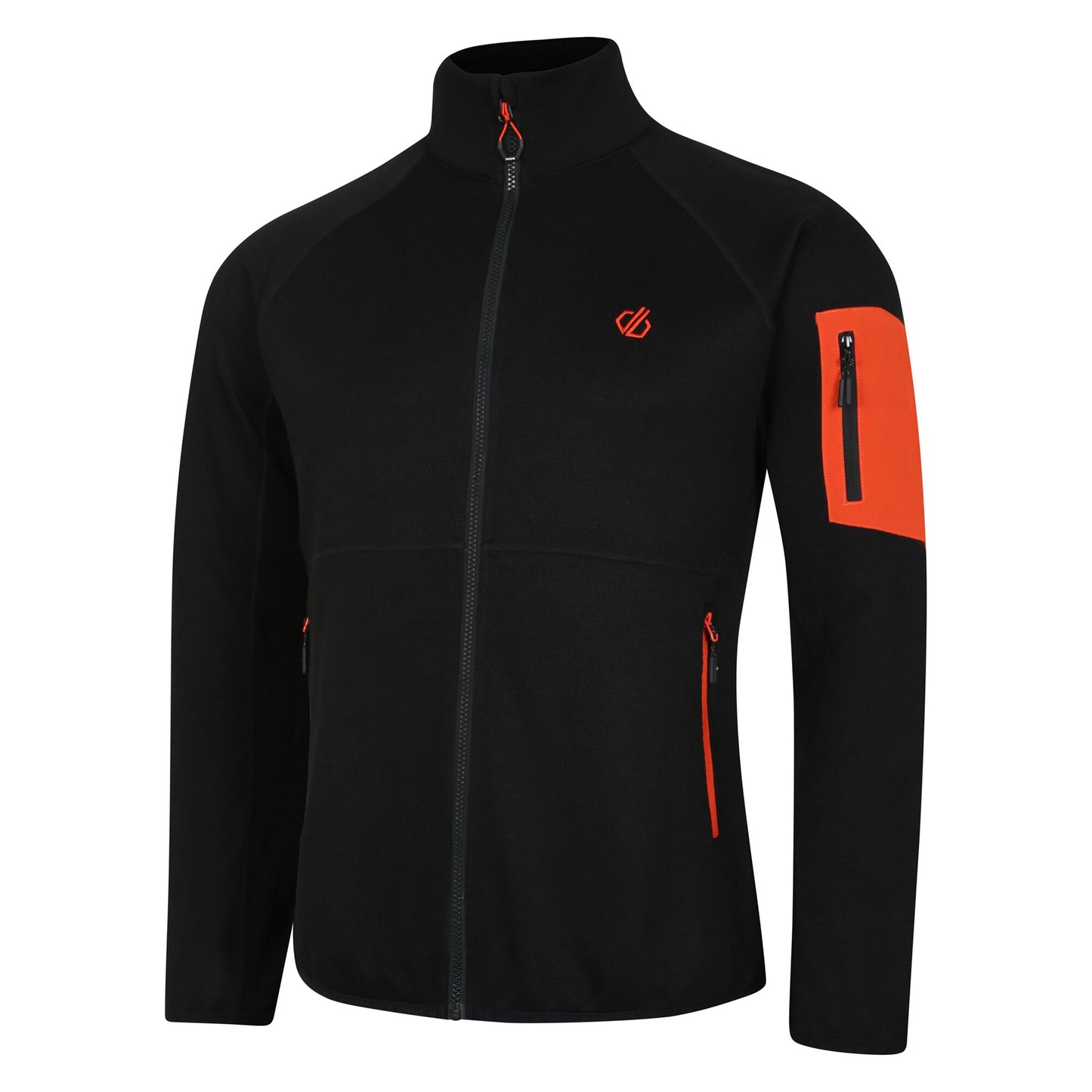 Black - Side - Dare 2B Mens Torrek Fleece Top