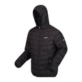 Black - Side - Regatta Mens Hillpack II Padded Jacket