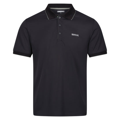 Ash - Front - Regatta Mens Oakmont Polo Shirt
