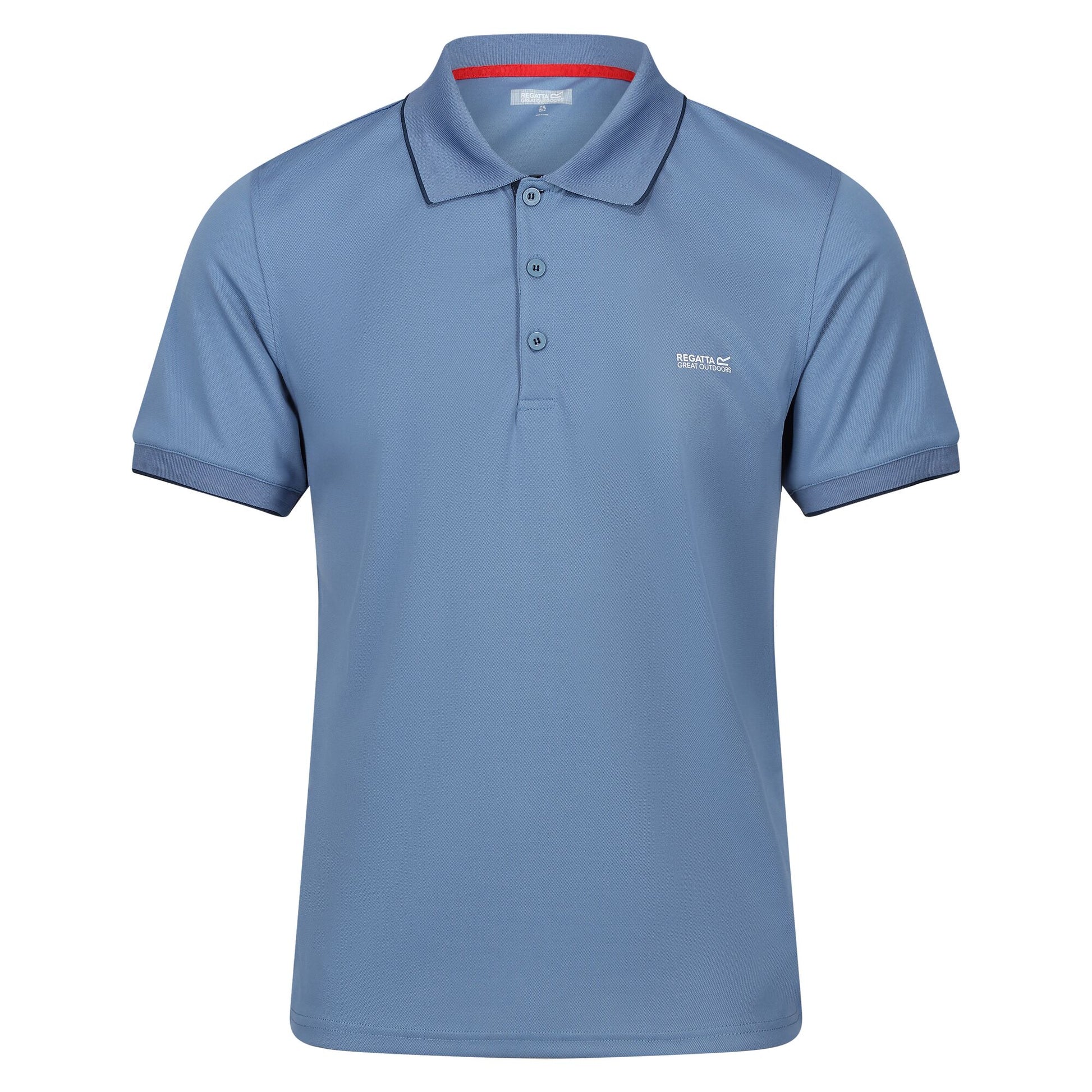 Coronet Blue - Front - Regatta Mens Oakmont Polo Shirt