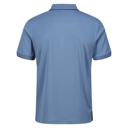 Coronet Blue - Back - Regatta Mens Oakmont Polo Shirt