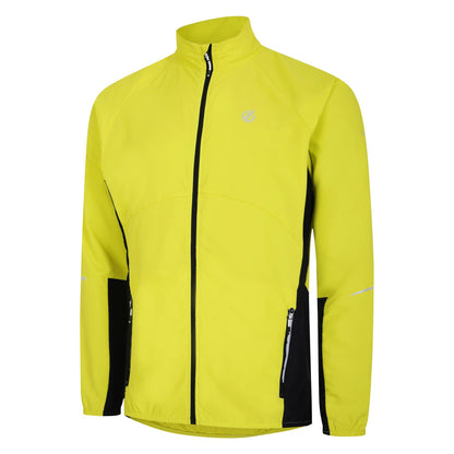 Neon Spring-Black - Side - Dare 2B Mens Ablaze II Windbreaker
