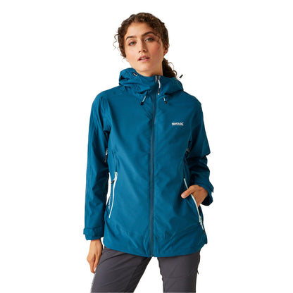 Moroccan Blue - Lifestyle - Regatta Womens-Ladies Okara Waterproof Jacket