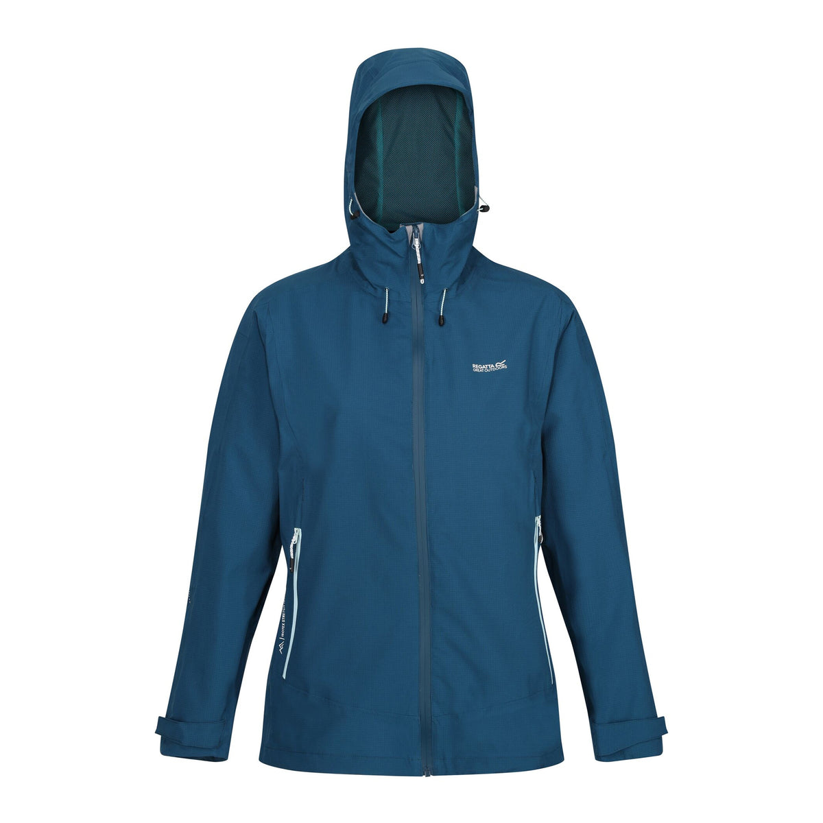 Moroccan Blue - Front - Regatta Womens-Ladies Okara Waterproof Jacket