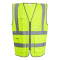 Yellow - Front - Regatta Professional Mens Hi-Vis Vest
