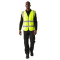 Yellow - Pack Shot - Regatta Professional Mens Hi-Vis Vest