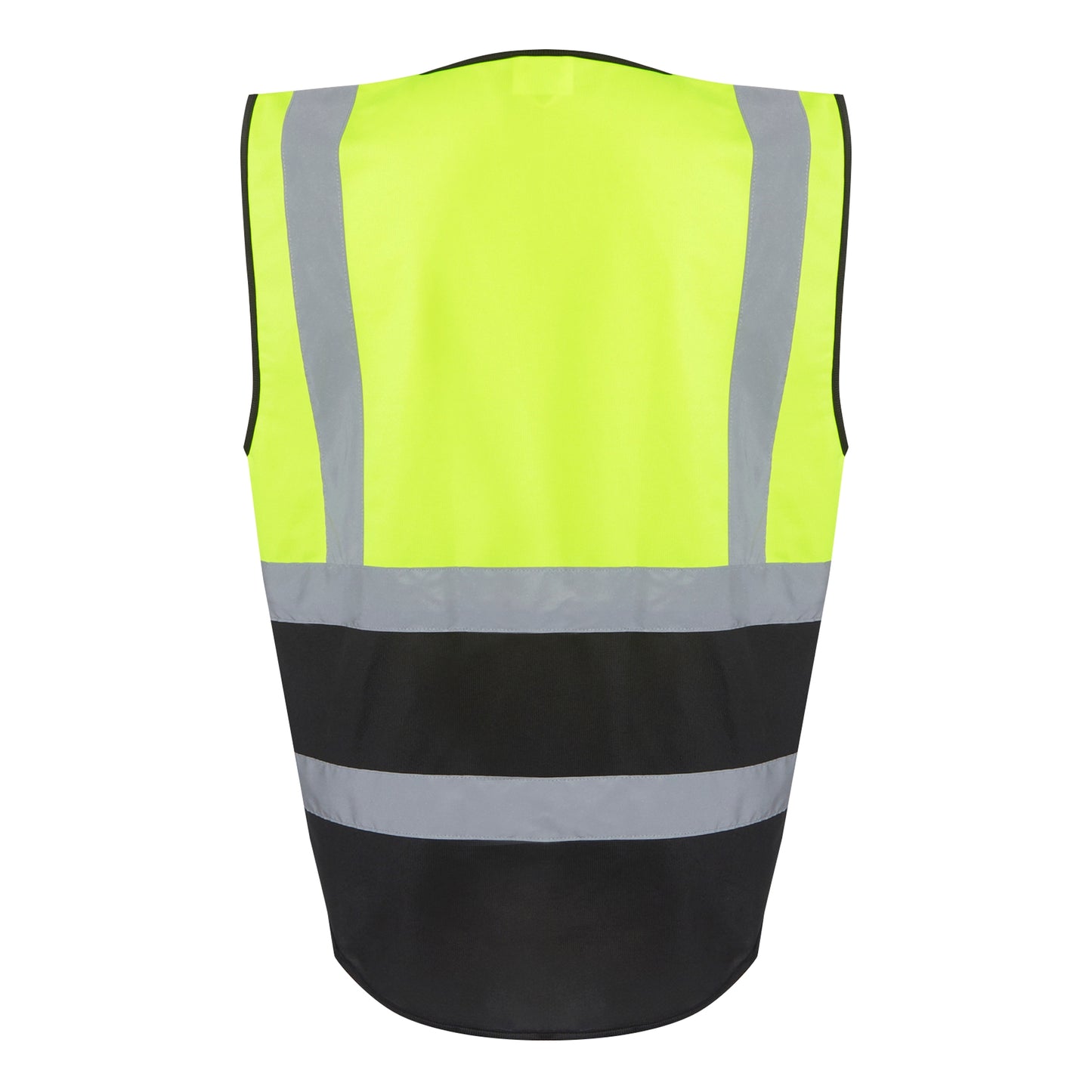 Yellow-Black - Back - Regatta Professional Mens Hi-Vis Vest