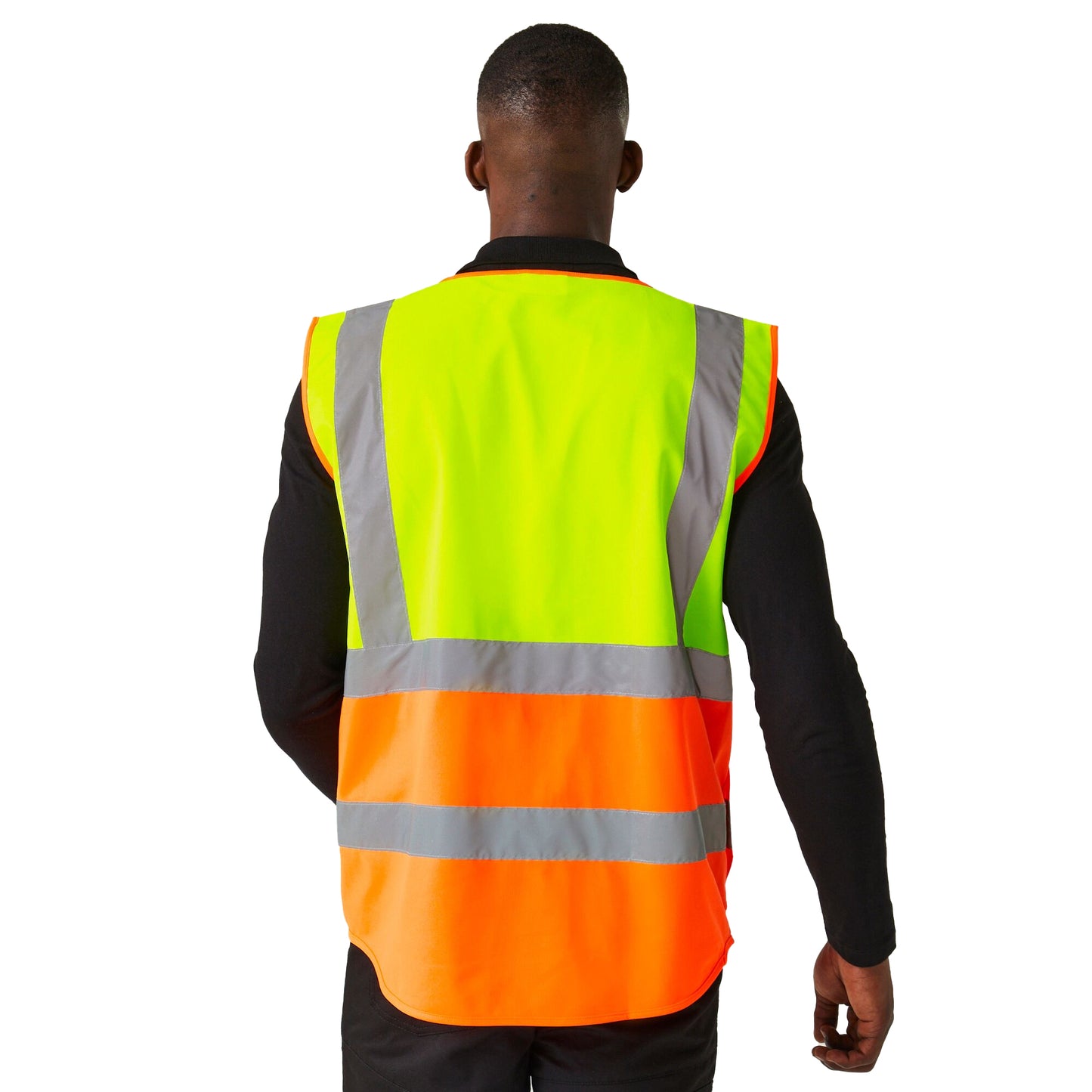 Yellow-Orange - Lifestyle - Regatta Professional Mens Hi-Vis Vest