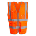 Orange - Front - Regatta Professional Mens Hi-Vis Vest
