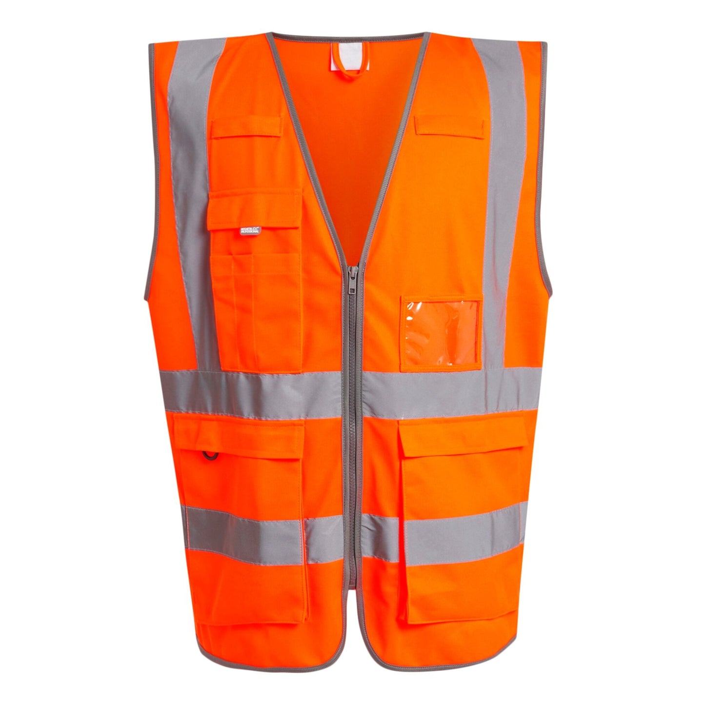 Orange - Front - Regatta Professional Mens Hi-Vis Vest