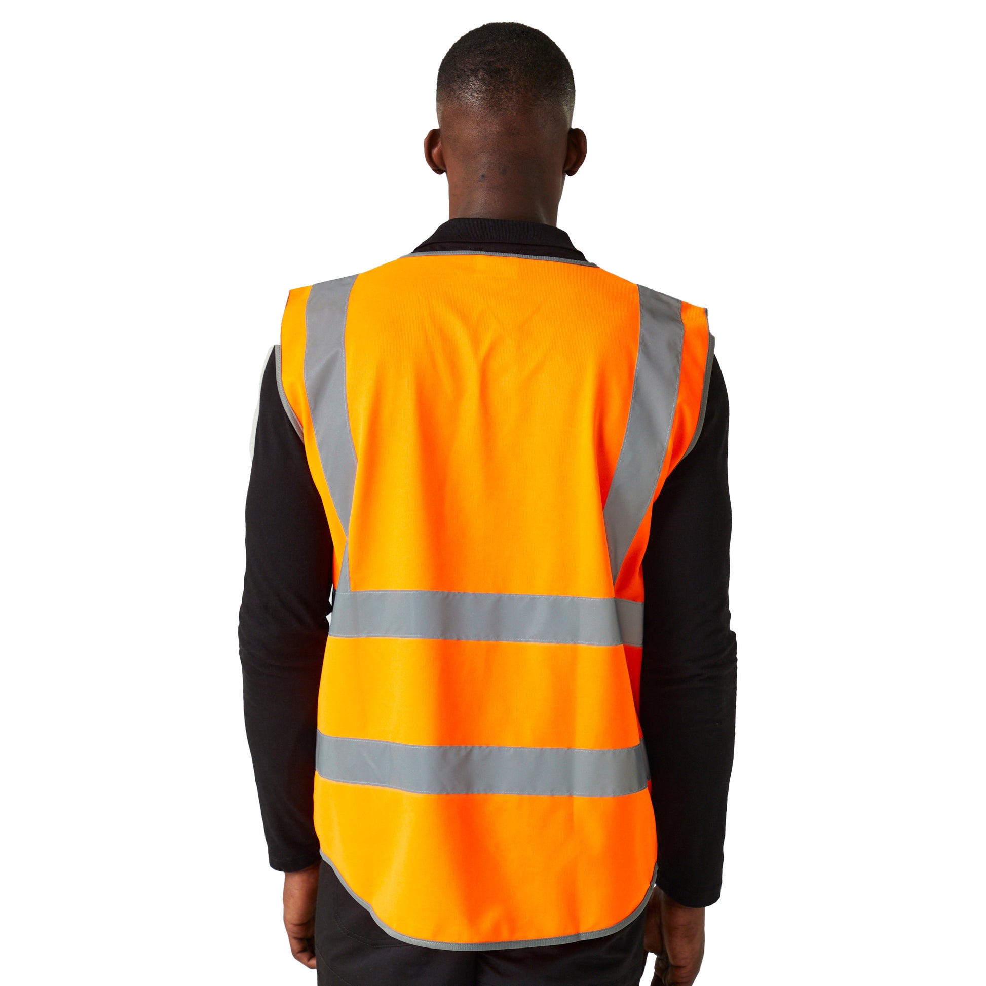 Orange - Lifestyle - Regatta Professional Mens Hi-Vis Vest