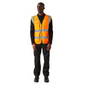 Orange - Pack Shot - Regatta Professional Mens Hi-Vis Vest