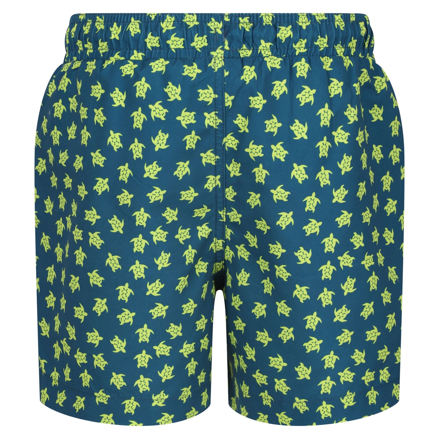 Moroccan Blue - Back - Regatta Boys Skander III Turtle Swim Shorts