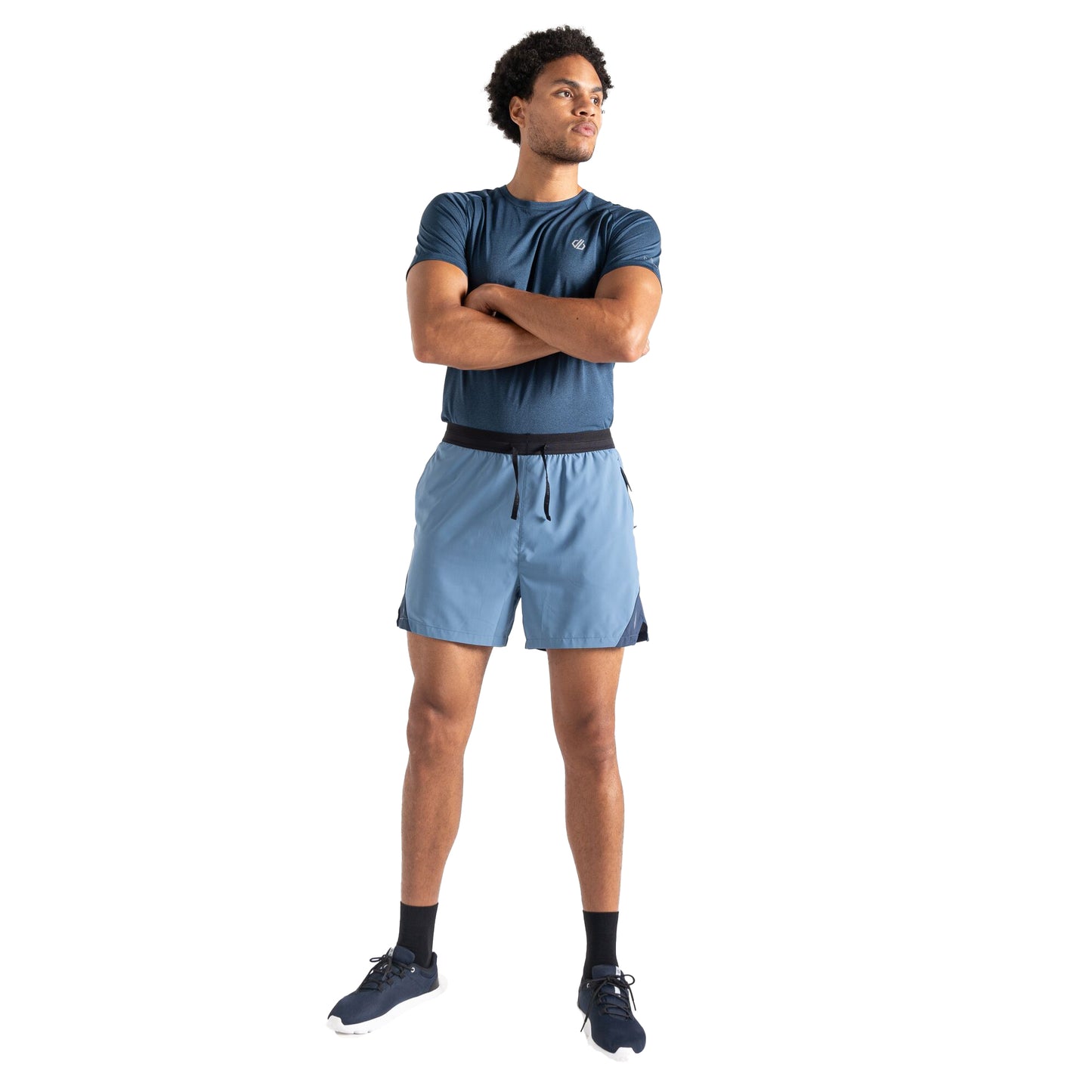 Coronet Blue-Moonlight Denim - Lifestyle - Dare 2B Mens Ultimate Casual Shorts