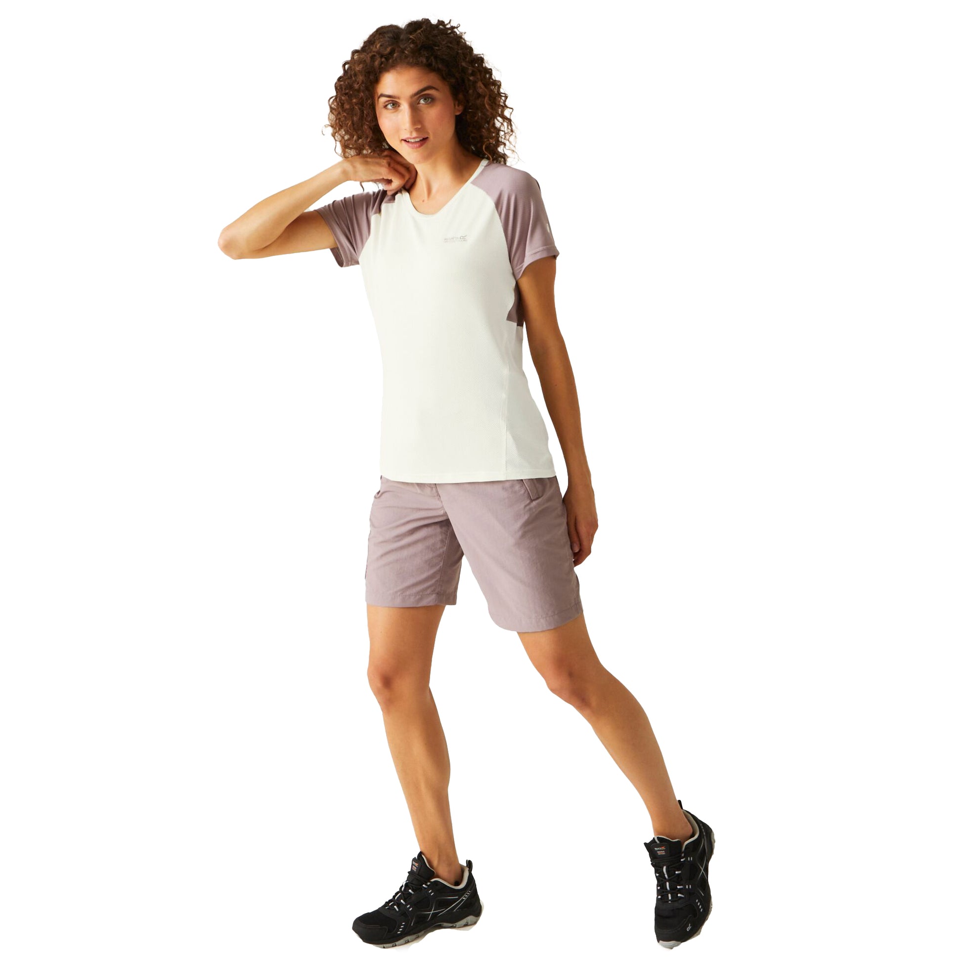White-Heather - Lifestyle - Regatta Womens-Ladies Emera T-Shirt