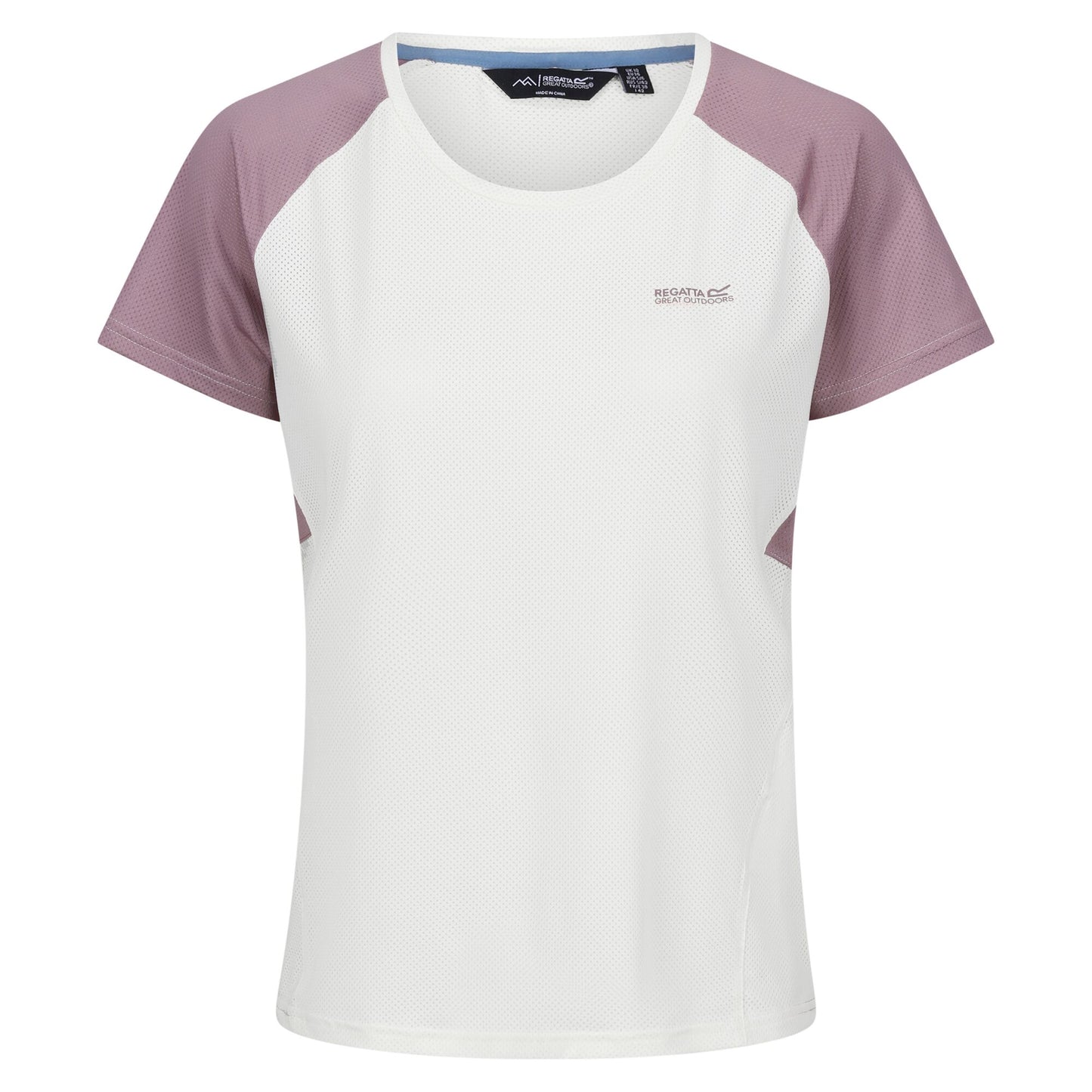 White-Heather - Front - Regatta Womens-Ladies Emera T-Shirt