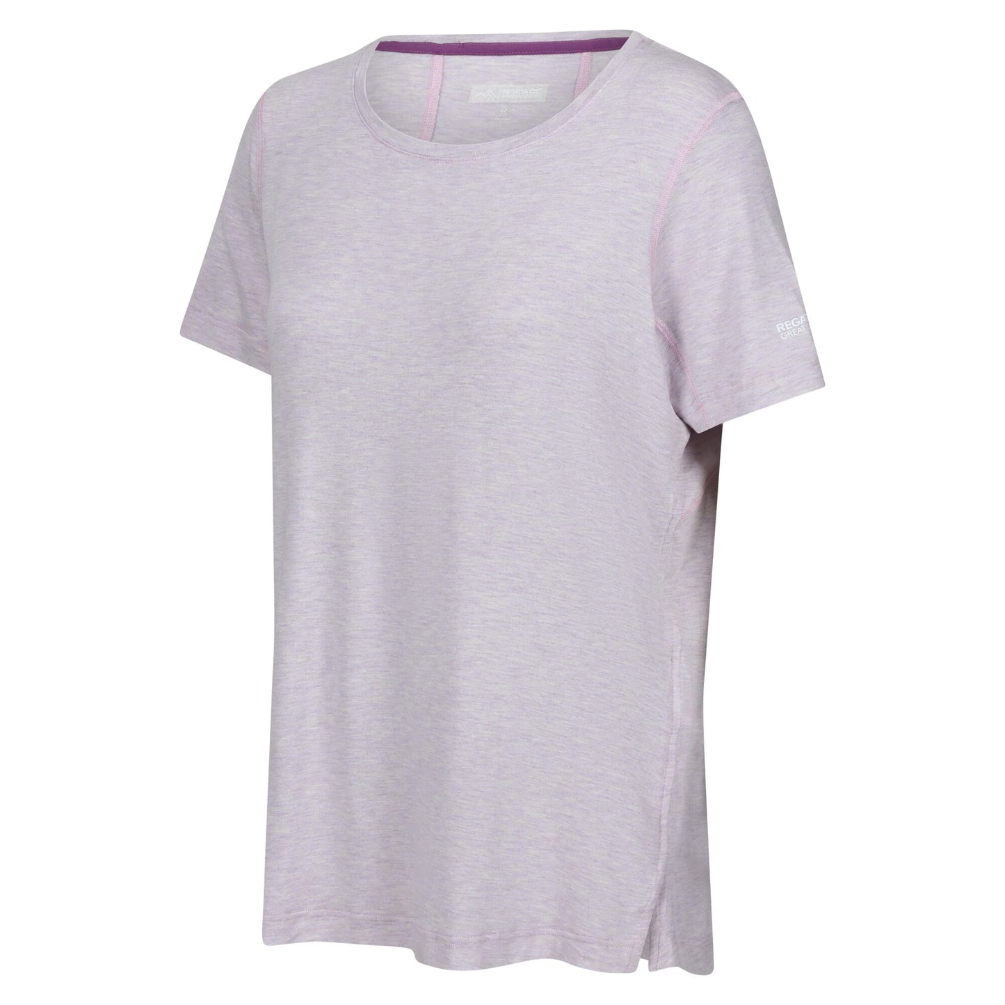 Lilac Frost - Side - Regatta Womens-Ladies Ballyton T-Shirt
