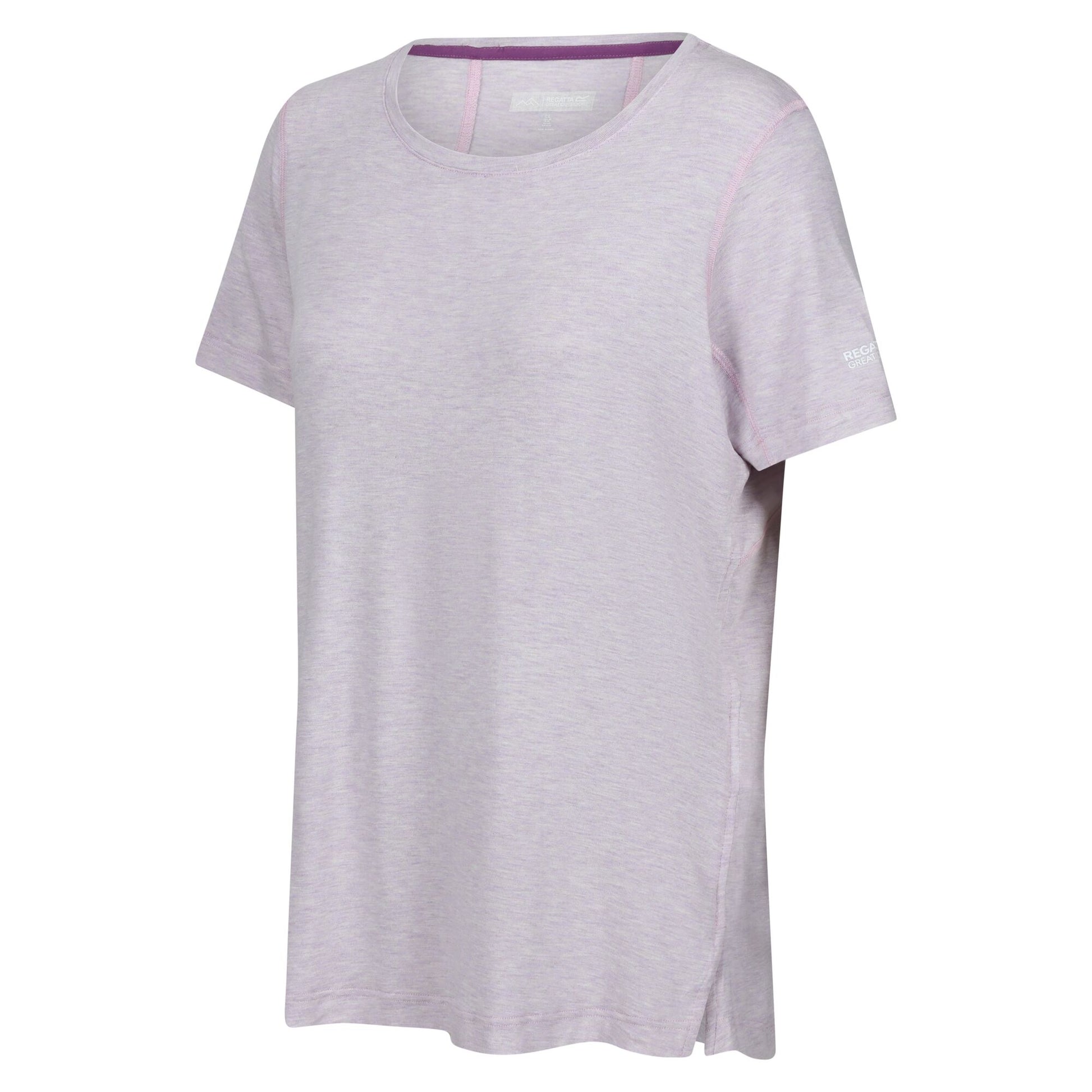 Lilac Frost - Side - Regatta Womens-Ladies Ballyton T-Shirt