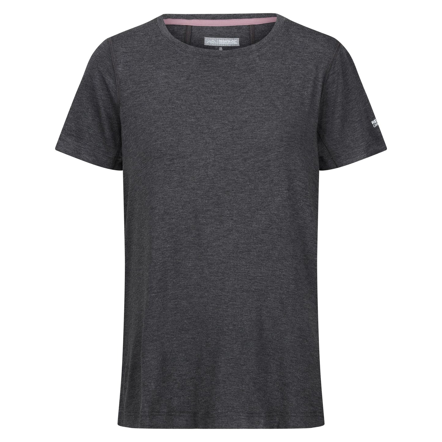 Seal Grey - Front - Regatta Womens-Ladies Ballyton T-Shirt