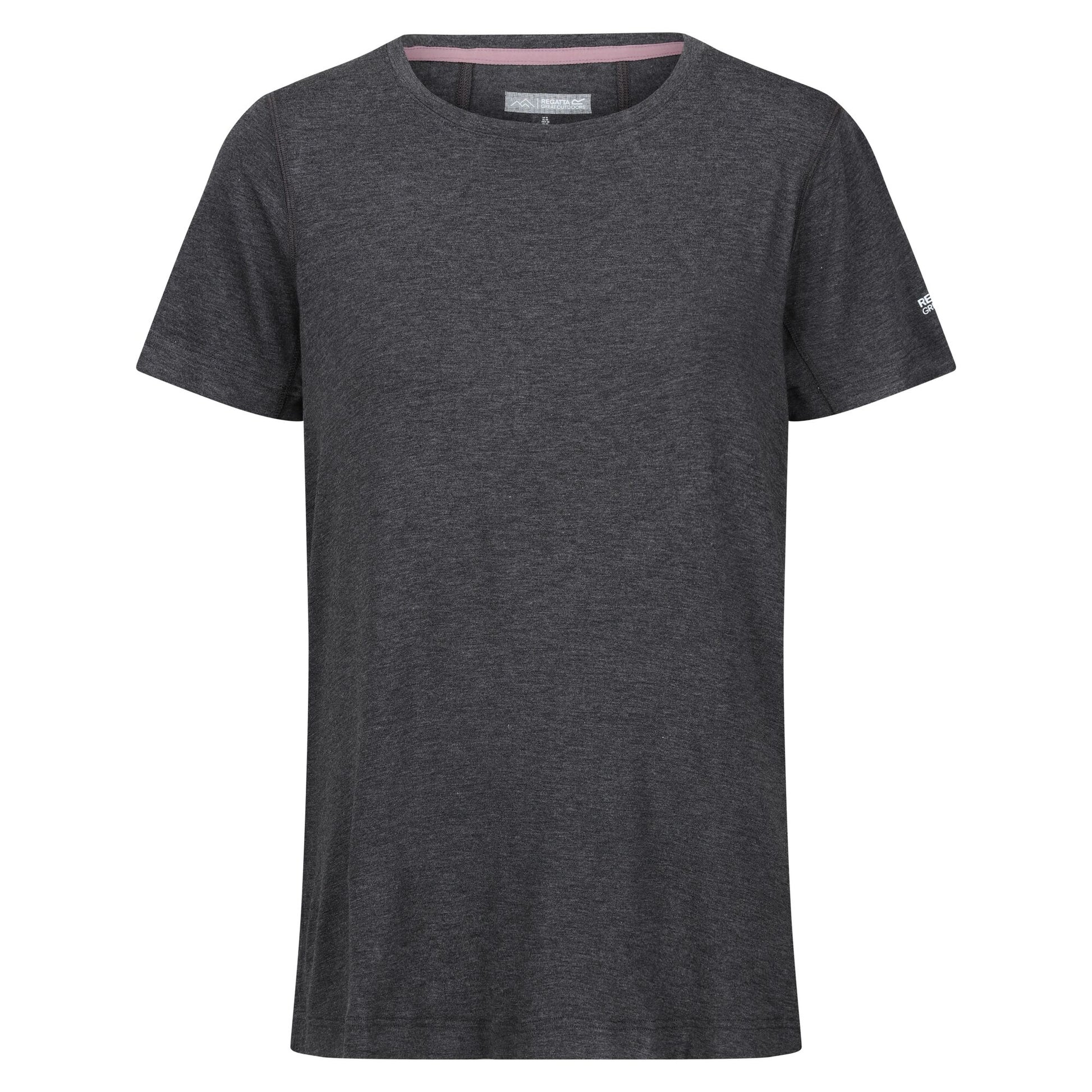 Seal Grey - Front - Regatta Womens-Ladies Ballyton T-Shirt