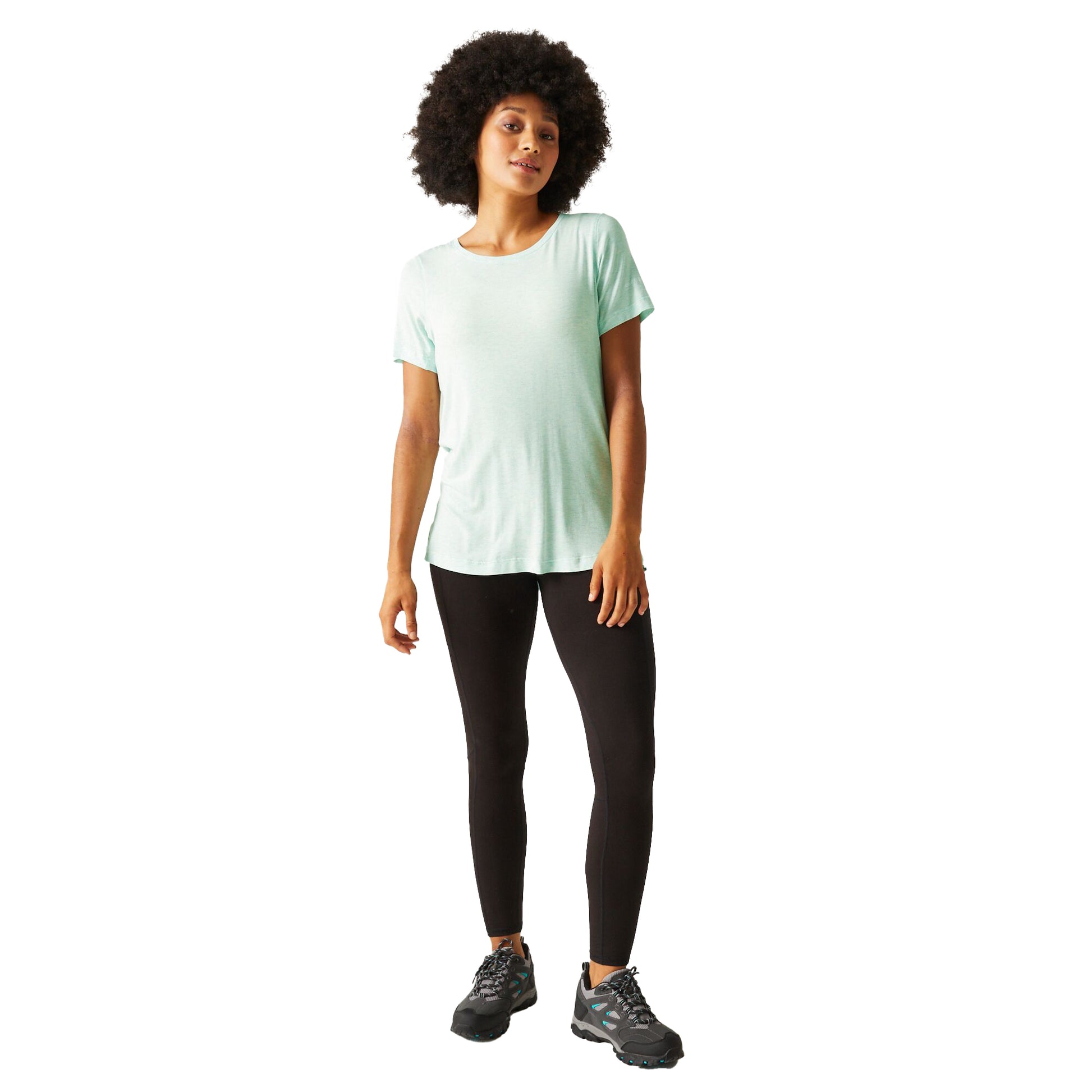 Bleached Aqua - Lifestyle - Regatta Womens-Ladies Ballyton T-Shirt