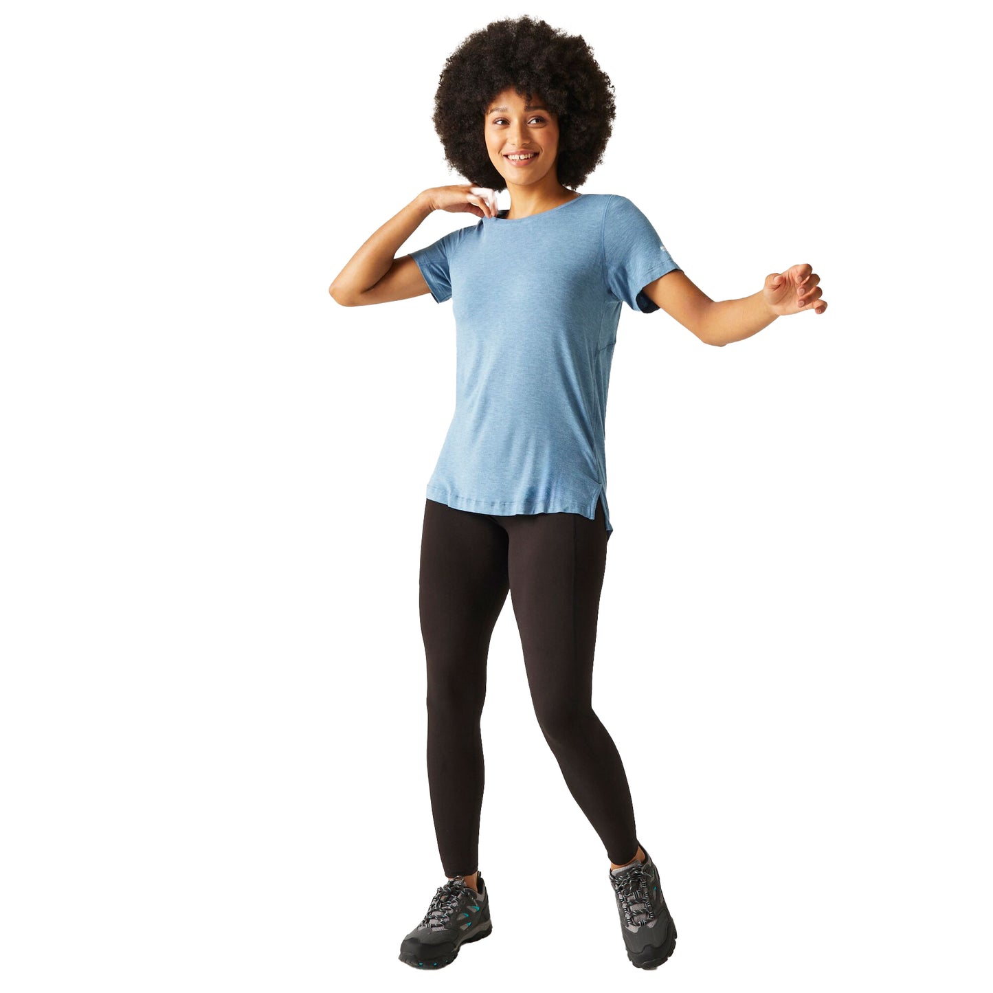 Coronet Blue - Lifestyle - Regatta Womens-Ladies Ballyton T-Shirt