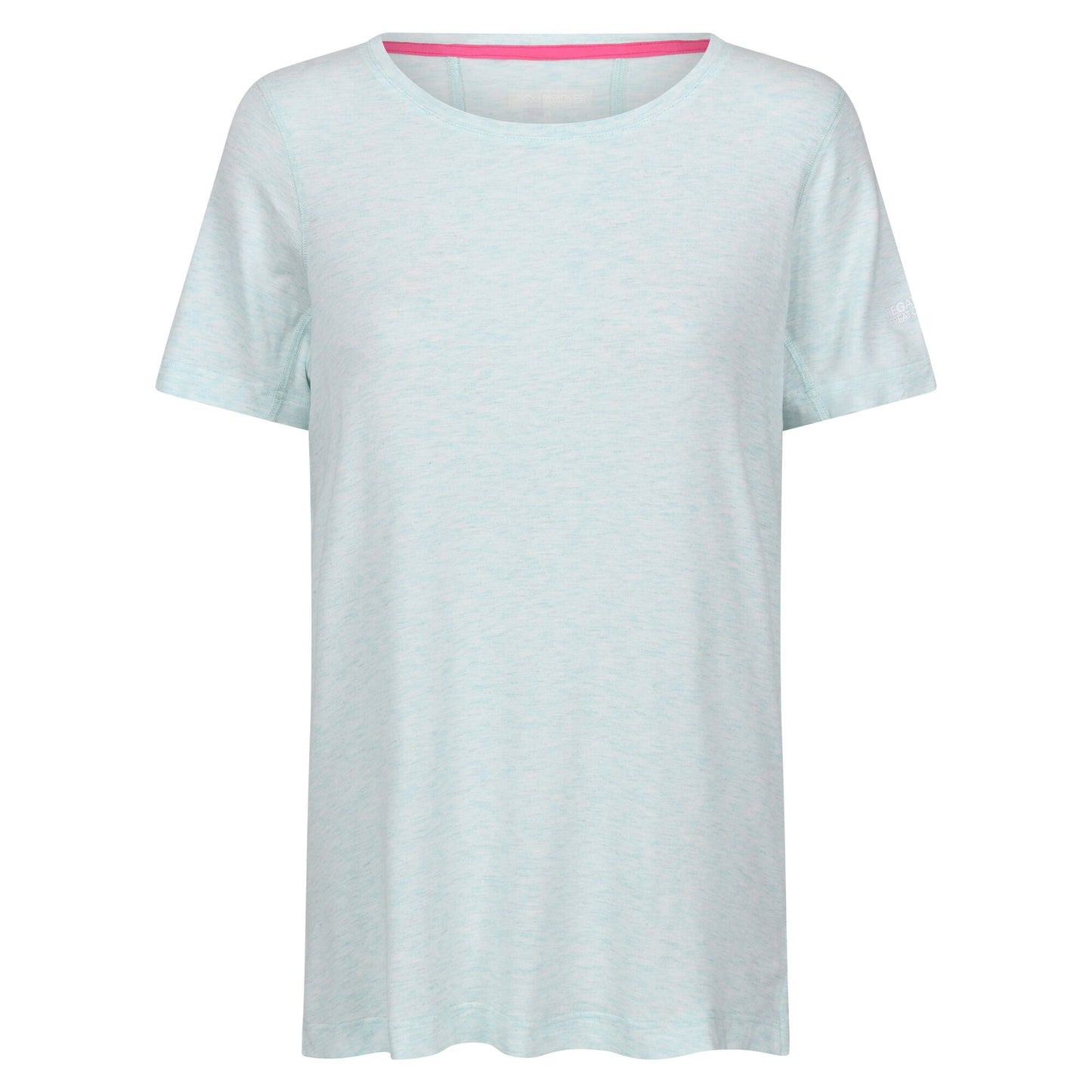 Bleached Aqua - Front - Regatta Womens-Ladies Ballyton T-Shirt