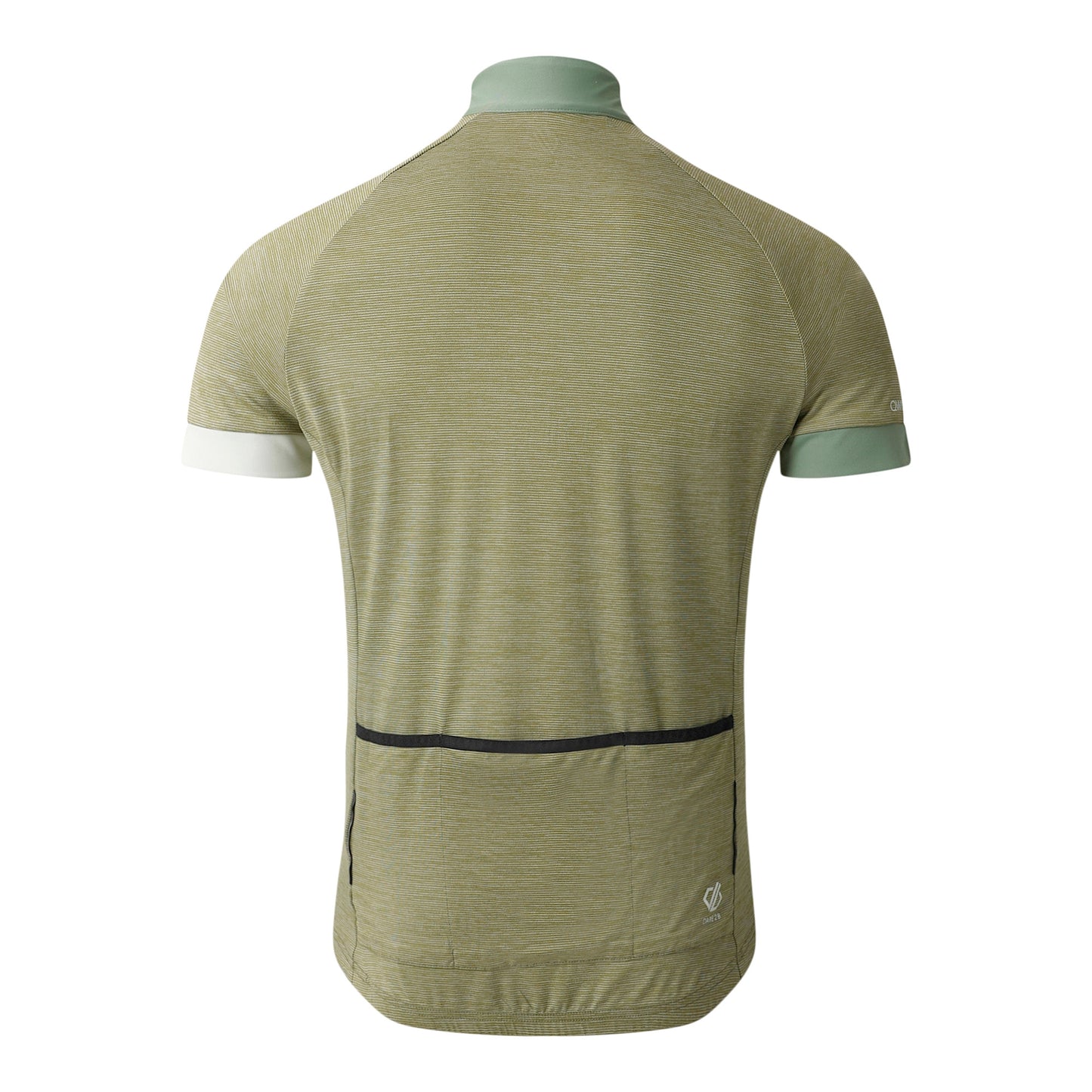 Olivine Green Marl - Back - Dare 2B Mens Pedal It Out II Jersey