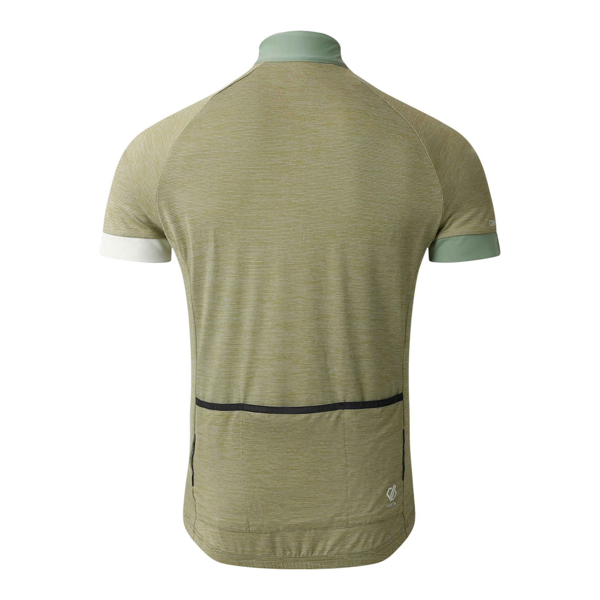 Olivine Green Marl - Back - Dare 2B Mens Pedal It Out II Jersey