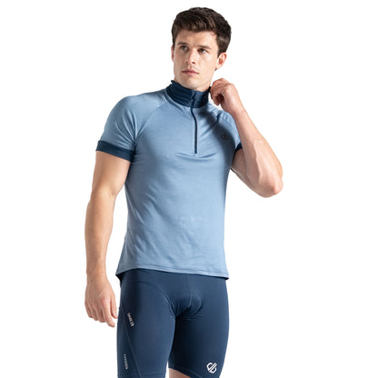 Coronet Blue - Side - Dare 2B Mens Pedal It Out II Jersey
