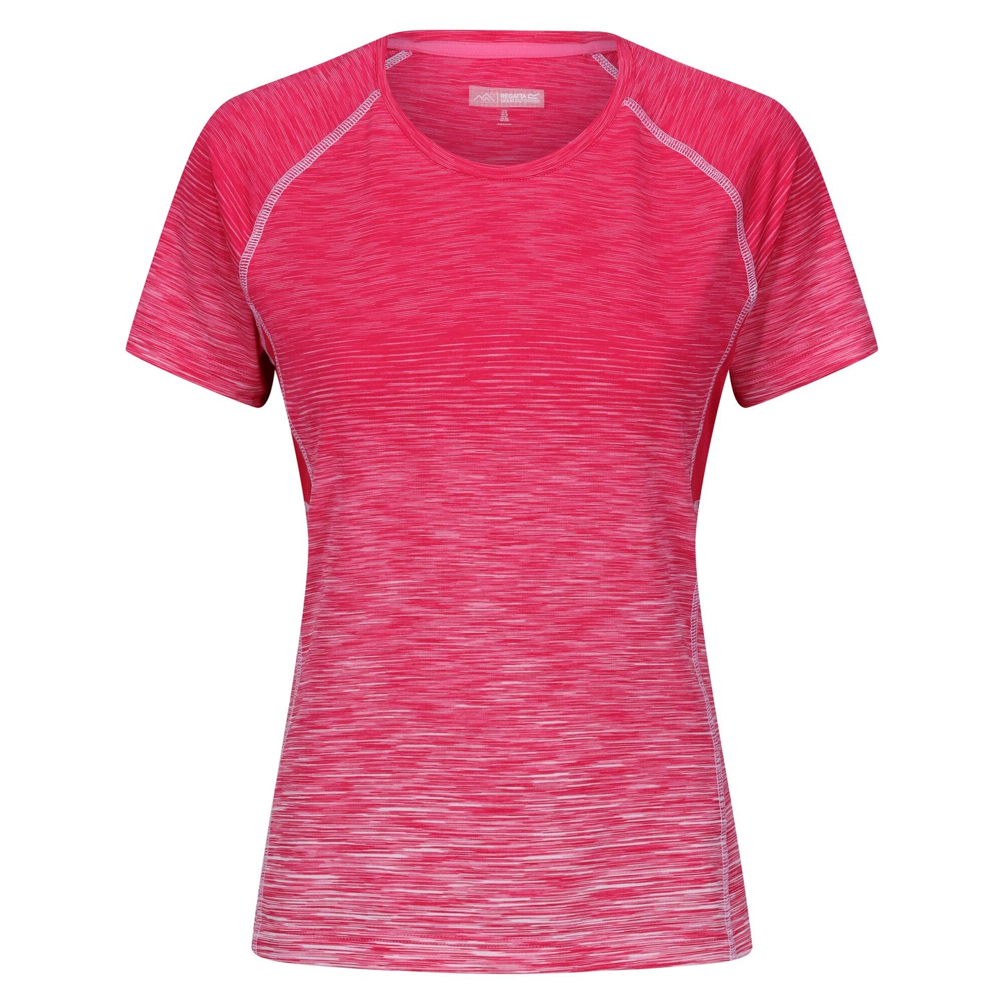 Pink Potion - Front - Regatta Womens-Ladies Ombre T-Shirt