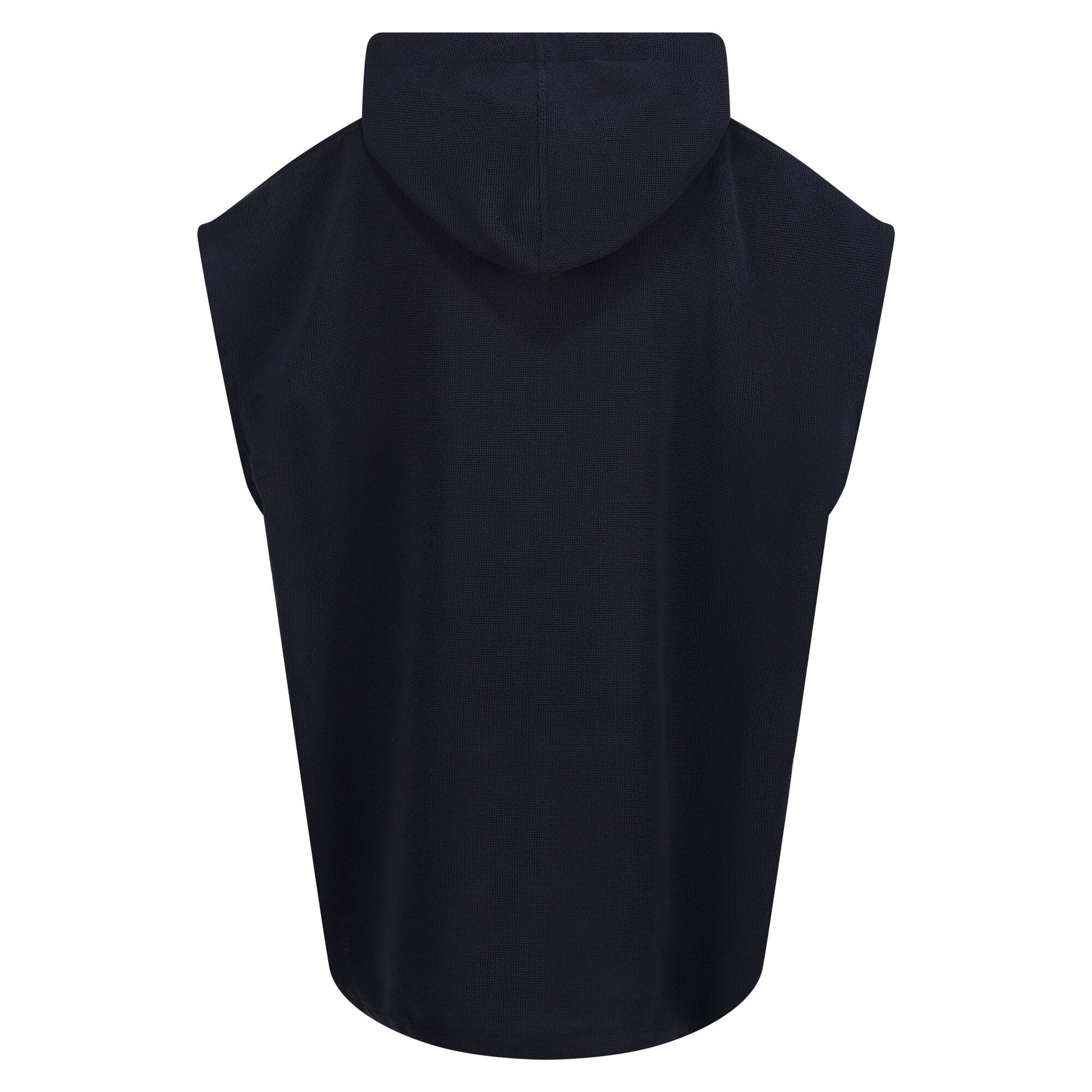 Navy - Back - Regatta Childrens-Kids Spirit Of Adventure Hooded Towel