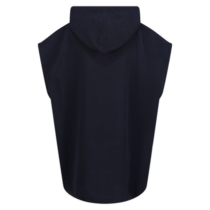 Navy - Back - Regatta Childrens-Kids Spirit Of Adventure Hooded Towel