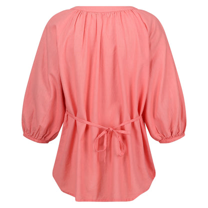 Shell Pink - Back - Regatta Womens-Ladies Natuna Lightweight Shirt