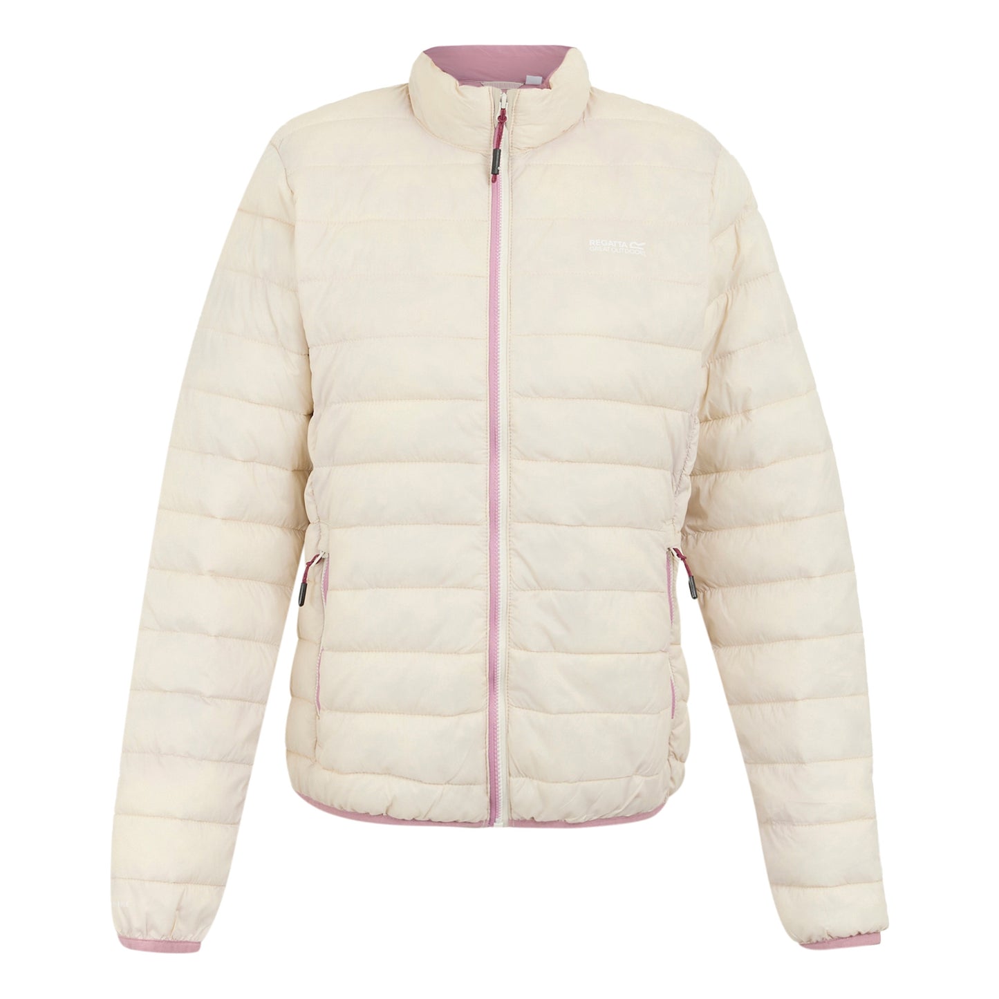Light Vanilla-Lilas - Front - Regatta Womens-Ladies Hillpack II Insulated Padded Jacket
