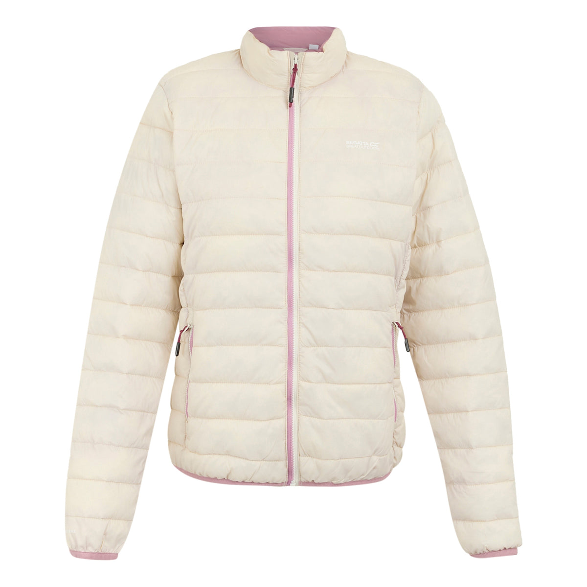 Light Vanilla-Lilas - Front - Regatta Womens-Ladies Hillpack II Insulated Padded Jacket