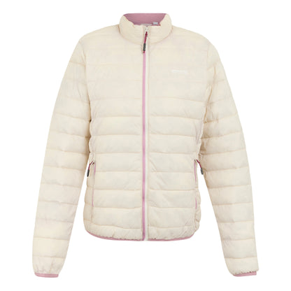 Light Vanilla-Lilas - Front - Regatta Womens-Ladies Hillpack II Insulated Padded Jacket