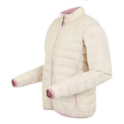 Light Vanilla-Lilas - Side - Regatta Womens-Ladies Hillpack II Insulated Padded Jacket