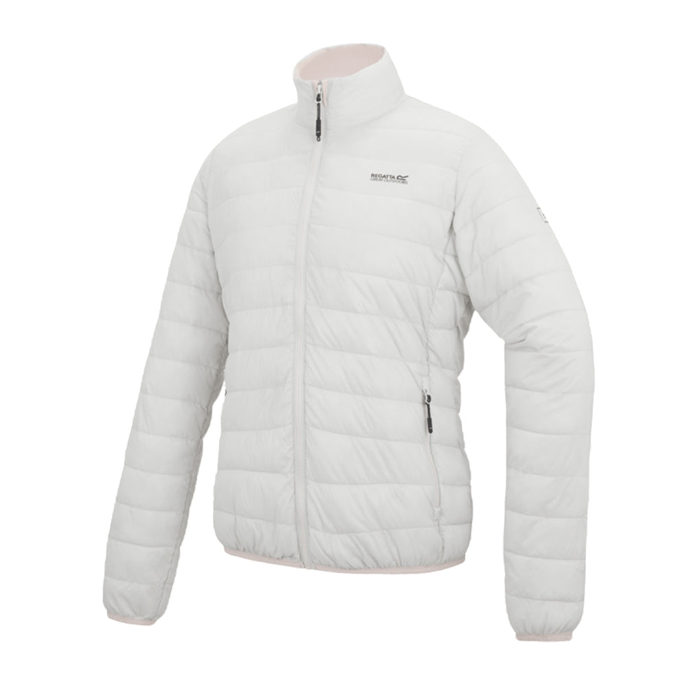 Barley White - Side - Regatta Womens-Ladies Hillpack II Insulated Padded Jacket