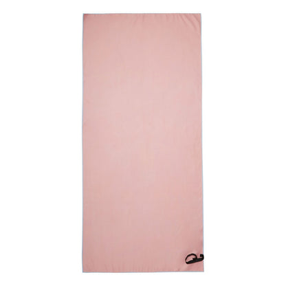 Blue-Pink - Back - Regatta Abstract Floral Microfibre Beach Towel