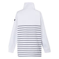 White-Navy - Back - Regatta Womens-Ladies Bayletta Half Placket Sweatshirt