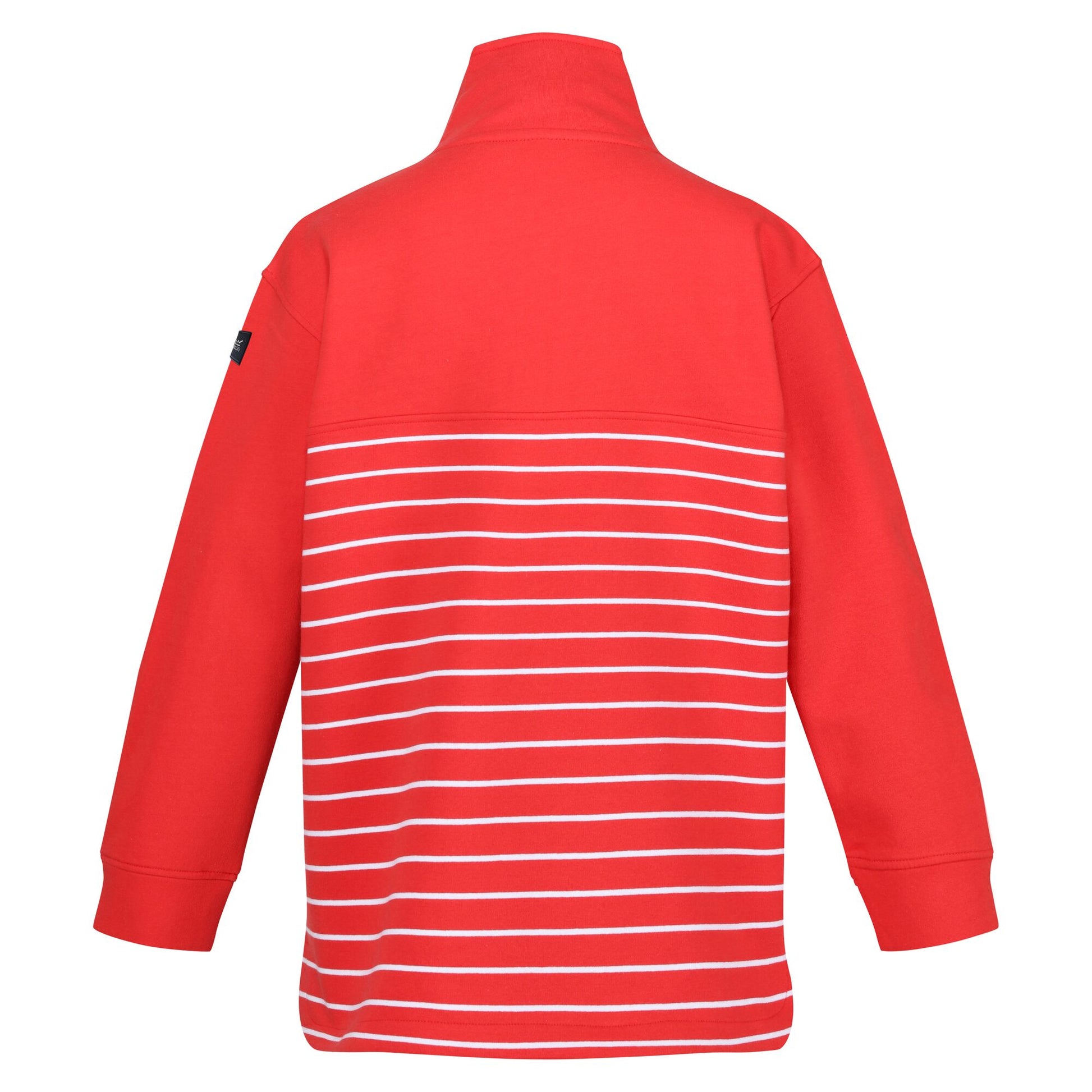 High Risk Red-White - Back - Regatta Womens-Ladies Bayletta Half Placket Sweatshirt