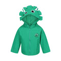 Jellybean Green - Front - Regatta Childrens-Kids Stompy The Dinosaur Waterproof Jacket