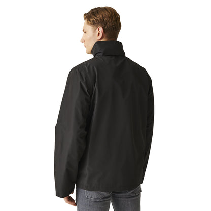 Black-Mineral Grey - Lifestyle - Regatta Professional Mens Waterproof Soft Shell Jacket