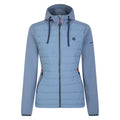 Rainwashed Blue - Front - Dare 2B Womens-Ladies Fleur East Edit - Notion Logo Hybrid Jacket