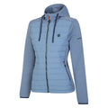 Rainwashed Blue - Side - Dare 2B Womens-Ladies Fleur East Edit - Notion Logo Hybrid Jacket