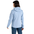 Rainwashed Blue - Pack Shot - Dare 2B Womens-Ladies Fleur East Edit - Notion Logo Hybrid Jacket