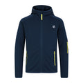 Moonlight Denim Marl - Front - Dare 2B Childrens-Kids Explore Marl Fleece Jacket